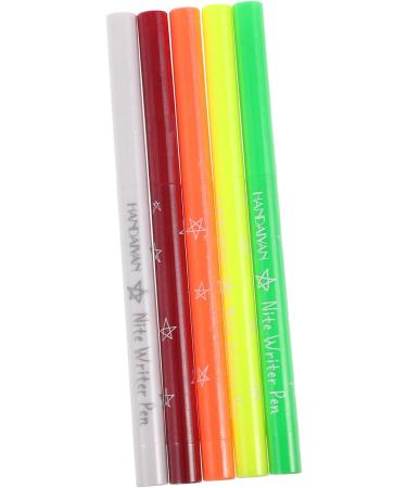 Baluue 15 Pcs Women Eyeliner Pen Woman Eyeliner Pen Plastic Highlighter Brush Fluorescence Liner 12.00X0.80X0.80CMx3pcs Assorted Colorx3pcs - Buy Online on SooperMarket.com