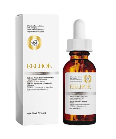 Retinol In Squalane Anti Aging Serum For Face Retinol Serum High Strength For Face Retinol Face Serum For Women & Men Hydrating Serum Anti Wrinkle Serum Reduce Fine Lines & Smooth Skin