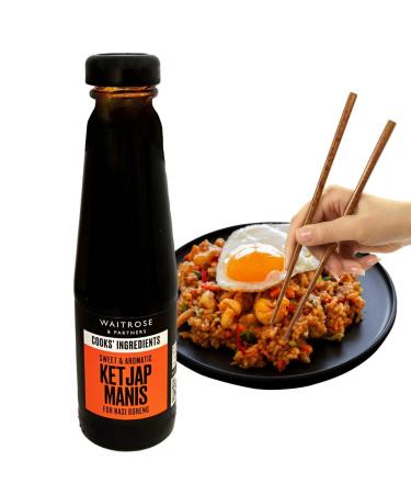 Sweet Aromatic Soya Ketjap Manis Soy Sauce Japanese Noodles 1x200ml - Perfect for Nasi Goreng