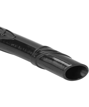 Diving Breathing Tube - Portable PVC Silicone Wet Breathing Tube for Free Diver - Adults/Children (Black) - Buy Online on SooperMarket.com