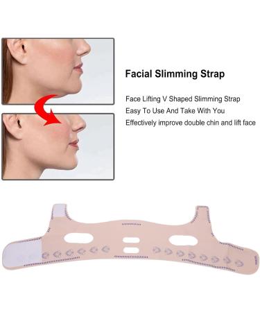 Facial Slimming Strap Facial Slimming Belt For Double Chin Face Slimming and Facial Skin Lifting Reusable Prevents Skin From Sagging - Buy Online on SooperMarket.com