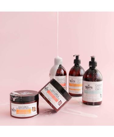 Mi Rebetica Hair Mask with Natural Onion Extract | Nourishing Repair Formula with Panthenol & Shea Butter for Healthy Hair - Buy Online on SooperMarket.com