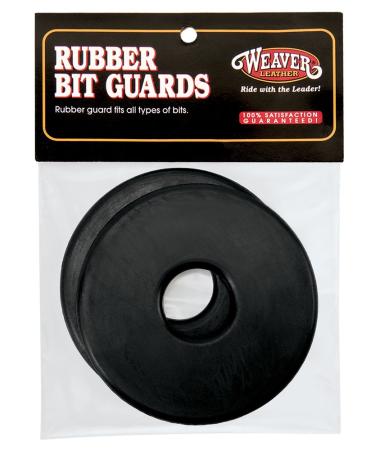Weaver Leather Rubber Bit Guard Black