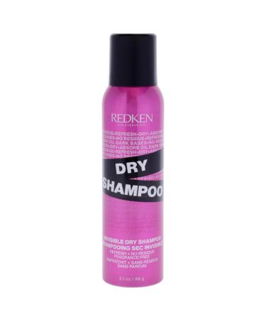 Redken Invisible Dry Shampoo | For All Hair Types | Lightweight & Residue-Free| Fragrance-Free | 3.1 Oz