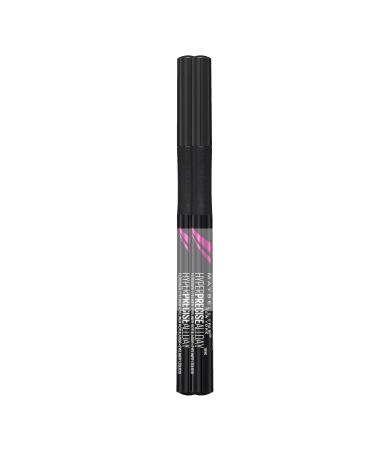 Maybelline New York Eyeliner Hyper Precise Allday Liner smudge-proof and waterproof No. 700 Black twin pack