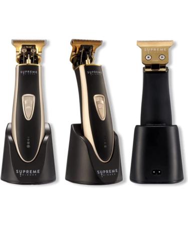 SUPREME TRIMMER ST5210 Men's Hair Trimmer | Professional Cordless Barber Beard Trimmer - Gold T-Shaper Liner Clipper - Buy Online on SooperMarket.com