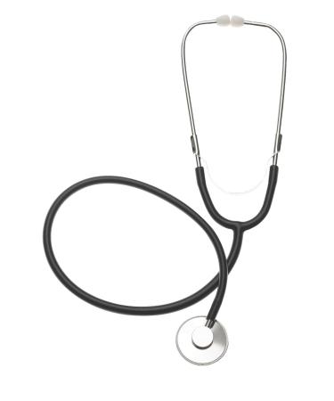 Medline Single-Head Stethoscope Black