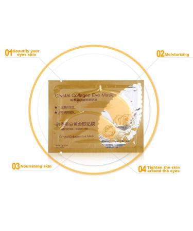 5 Pairs Crystal Collagen Eye Mask - Dark Circles & Fine Lines Treatment - Buy Online on SooperMarket.com