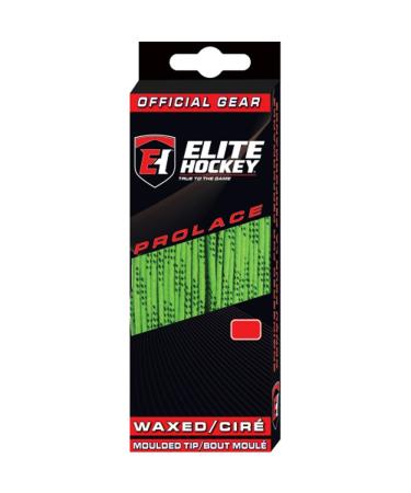Elite Hockey Prolace Waxed Hockey Sled Laces 120" Lime Green