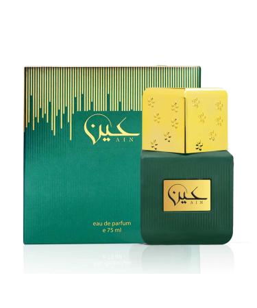 AIN 75mL EDP a Sophisticated Rich Floral Oud with Citrus Fruits for Men nd Women Featuring Sultry Musk Oud Resins and Amber Accords by Al Maghribi - Buy Online on SooperMarket.com