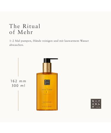 RITUALS The Ritual of More Hand Soap 300ml Sweet Orange & Cedarwood | Luxury Hand Wash for Hydrated Skin - Buy Online on SooperMarket.com