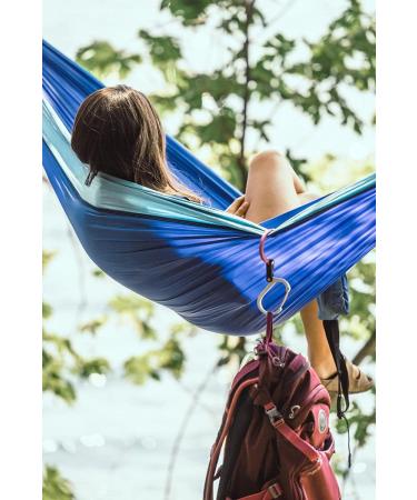 HEROCLIP Snap Hook & Hook (Medium) - Mint Teal for Camping Backpacking & Garage | International Shipping Available - Buy Online on SooperMarket.com