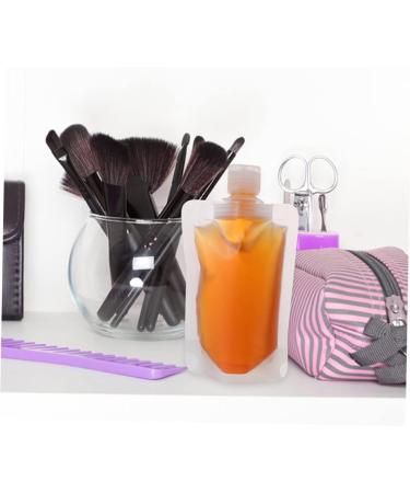 minkissy 1 Set Flap Lotion Bag Shampoo Container Portable Spout Pouch Travel Size Container Travel Toiletries Travel Pouches for Toiletries Liquid Square The Pet Clamshell Dispenser - Buy Online on SooperMarket.com