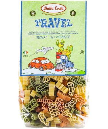 Dalla Costa Tricoloured Pasta Bundle - Dinosauri Teddy Zoo Travel (4x250g) - Buy Online on SooperMarket.com