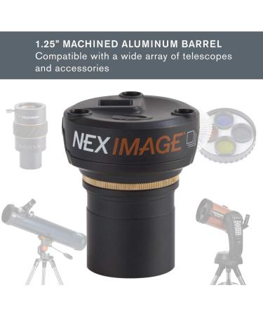 Celestron NexImage Burst Color Solar System Imager - 10MP High Resolution Astronomy Camera for Moon and Planets - Buy Online on SooperMarket.com