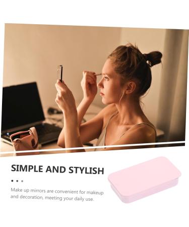 BELLIFFY Women Makeup Tool Aluminum Box Eyebrow Paste for Positioning Brow Position Tool Pink - Buy Online on SooperMarket.com
