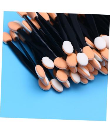 Baluue 300 Pcs Eyeshadow Sponge Makeup Double Ended Makeup Brush Makeup Sponge Brush - Buy Online on SooperMarket.com