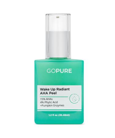 Wake Up Radiant AHA Peel Gentle Resurfacer Visibly Brightens Dark Spots Smooths the Look of Rough Skin & Visibly Firms Lines Great For All Skin Types