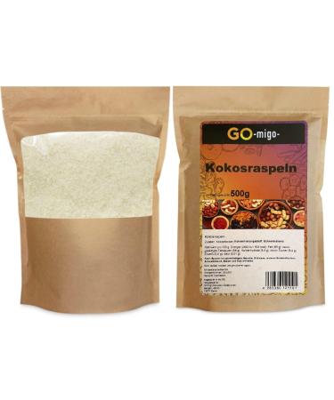 Buy 0.5kg Grated Coconut Flakes - Delicious Fresh Coconut Shreds for Baking & Cooking | International Shipping - Buy Online on SooperMarket.com