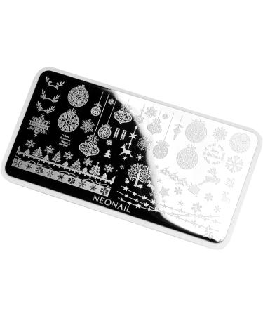 Neonail Stamping Plate 26 - Premium Nail Art Stencils for Stunning Nail Designs & French Tips - International Shipping Available - Buy Online on SooperMarket.com