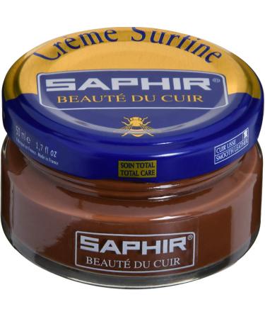 SAPHIR Cream Surfine Shoe Polish 50 ML Chocolate