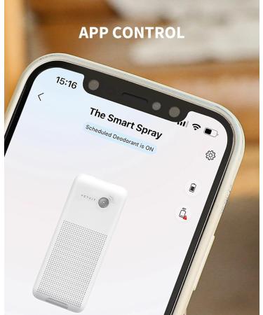 PETKIT AIR Purifier Smart Spray Odor Remover Pet Odor Eliminator Deodorizer for Home Cat Litter Box with Smart Light App Control - Buy Online on SooperMarket.com