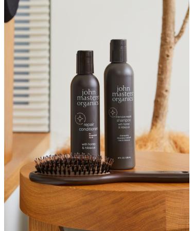 John Masters Organics Honey & Hibiscus Conditioner 177ml - Natural Hydrating Hair Care for All Hair Types - International Shipping Available - Buy Online on SooperMarket.com