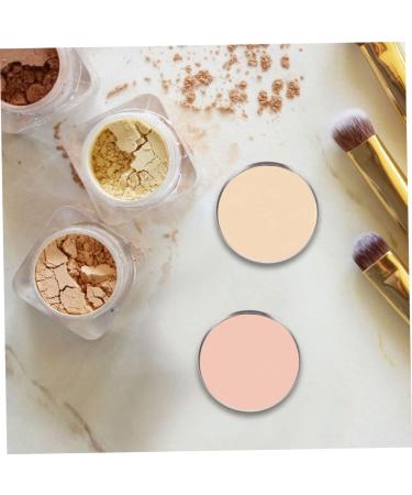 WOFASHPURET Women Supplies 50pcs Eye Shadow Disk Makeup Containers Travel Makeup Tin Empty Eyeshadow Plates Highlighter Miss - Buy Online on SooperMarket.com