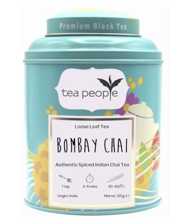 Tea People Bombay Chai Loose Tea in a Tin Caddy 125g