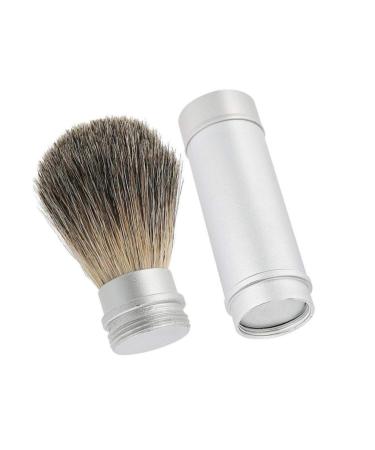 Housoutil 1pc Jagger Shaving Brush Shave Brush Neck Brush Shaving Brush Badger Hair Orange Hair Bow Shaving Brushes for Men Hairdressing Bowl and Foam Cleansing Brush Man Portable