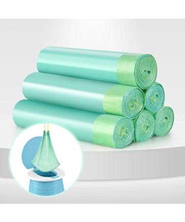 Portable Travel Potty Chair Liners Bags Universal with Drawstring for Toddler Potty Training Toilet Seat Disposable Cleaning Bag for Kids Toddler Adults Pet Outdoors-90 PCS(18 * 20INCH) (Green)