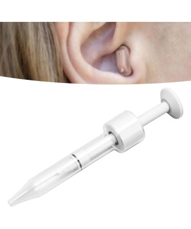 Refillable Ear Impression Syringe for Hearing Device - Safe & Portable - White - Buy Online on SooperMarket.com