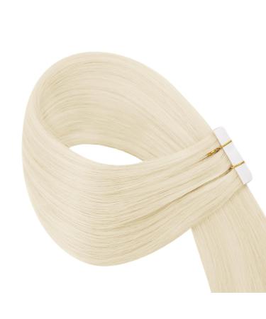 Youngsee 50cm Blonde Real Hair Tape Extensions - Virgin Remy Hair - 5pcs #1000 - Smooth & Seamless - Buy Online on SooperMarket.com