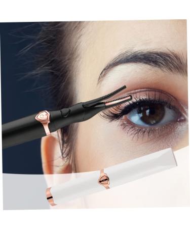 1 Pcs Electric Heated Eyelash Curler - Rechargeable & Long Lasting Lash Curler for Effortless Makeup in Black - Buy Online on SooperMarket.com