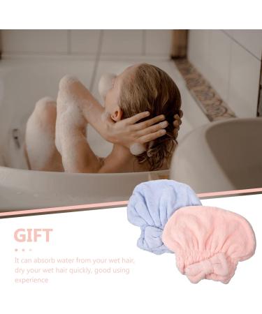 MAGICLULU 6 Pcs Coral Fleece Dry Hair Hat Hats for Women Scrunchies for Girls Quick Dry Hair Pumpkin Accessories Washing Caps Coral Fleece Hair Dry Hat Miss Elasticity Hair Ring - Buy Online on SooperMarket.com