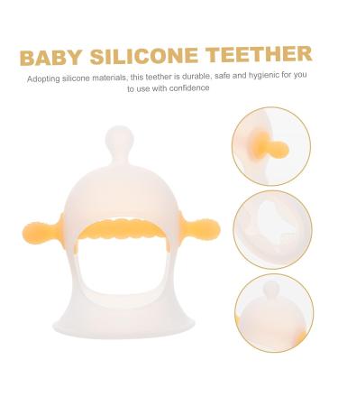STAHAD 2pcs Three-Dimensional Hand Teether Toddler Chew Toys Silicone Toys Silicone Baby Toys Silicone Baby Hand Teether Baby Gum Teether Silicone Hand Sucking Teether Infant Chew Toy Car Yellowx2pcs 10.8x10.5x10.5cmx2pc... - Buy Online on SooperMarket.com