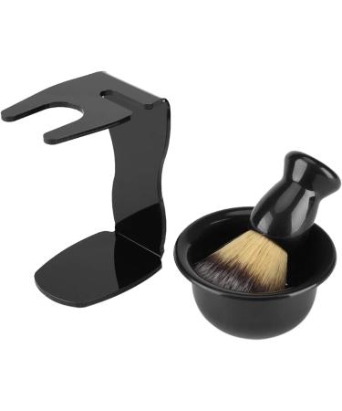 Jeffergarden 3-Part Razor Set for Men | Professional Razor Brush with Stand & Bowl | Ideal Grooming Gift - Buy Online on SooperMarket.com