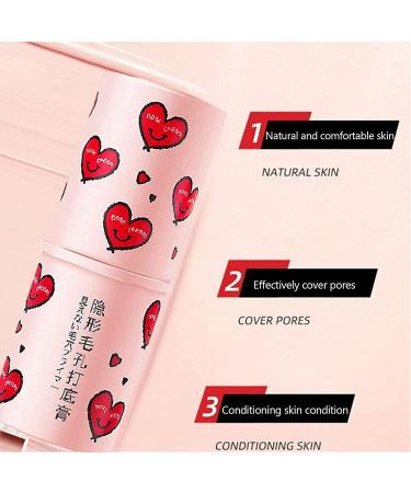 2023 Magical Pore Eraser Waterproof Face Primer Stick - Matte Blur Stick for Perfect Makeup - 2PCS - Buy Online on SooperMarket.com