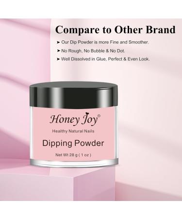 French Manicure Foundation Dip Powder Set - 28g/Box, Pink & White Colors, No UV/LED Cure, 1oz per box - Clear Pink Dip-Clear Pink-UKA - Buy Online on SooperMarket.com