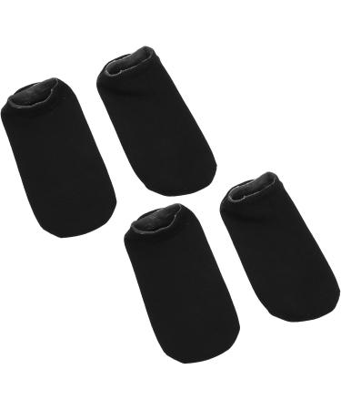 2 Pairs Deep Moisturizing Gel Socks for Rough Cracked and Dry Skin Gel Lined Foot Moisturizing Socks Black - Buy Online on SooperMarket.com