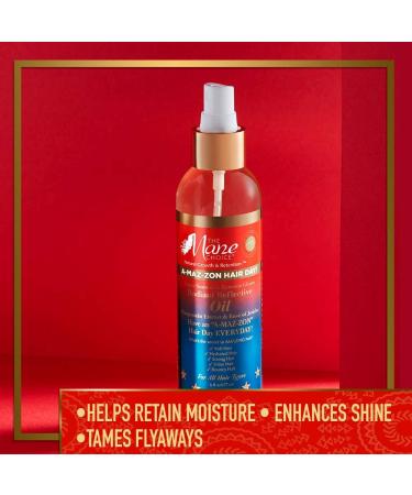 Buy The Mane Choice A-MAZ-ZON Hair Day - Radiant Reflective Oil | Lightweight Shine Booster with Biotin & Amla Oil for Moisture & Shine - 8 OZ - International Shipping Available - Buy Online on SooperMarket.com