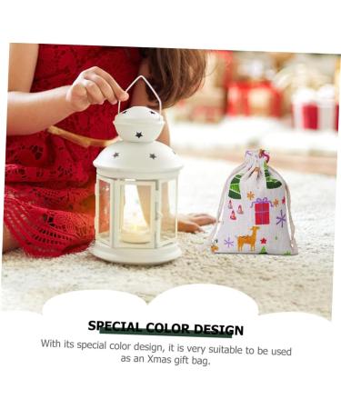 KALLORY 30pcs Christmas Candy Bag Candy Bags Candy Storage Bags Candy Container Drawstring Bags Fine - Buy Online on SooperMarket.com