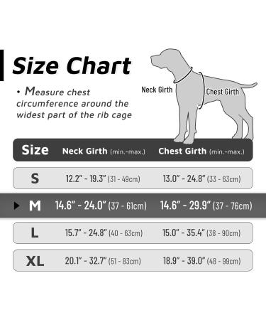 Eagloo Large Dog Harness - Adjustable No-Pull Chest Harness with Reflective Strips for Labrador - Anti-Train Control Black (1 Pack) - Buy Online on SooperMarket.com