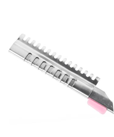 Mikinona Eyebrow Shaping Tool - Premium Manual Razor for Men's Grooming | Face & Beard Shaver Steel Folding Razor for Perfect Hairdressing - Buy Online on SooperMarket.com