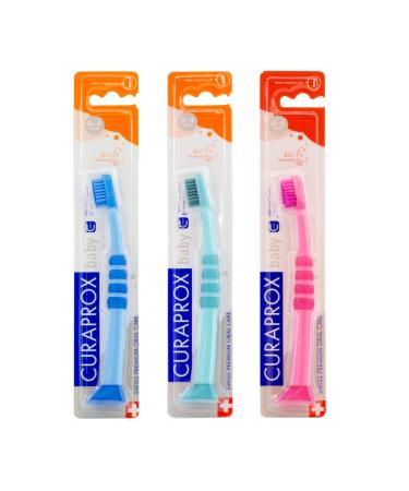 Curaprox Baby & Toddler Toothbrush Safer Softer Feeling Super Cleaning. Curaprox Baby 4260. Developed In Collaboration With Leading Dentists
