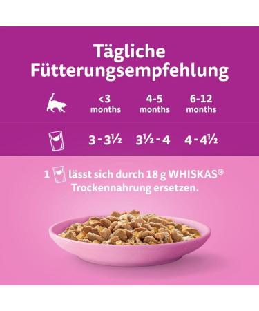 Buy Whiskas Junior & Adult 1+ Poultry Selection in Jelly - 84 & 168 Packs - International Shipping Available - Buy Online on SooperMarket.com