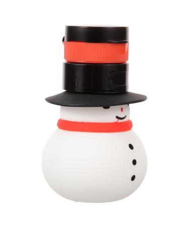 Amosfun Lotion Container Cosmetic Containers Toiletry Containers Snowman Soap Dispenser Essential Oil Bottle Christmas Shampoo Dispenser Liquid Travel Silica Gel Bottle
