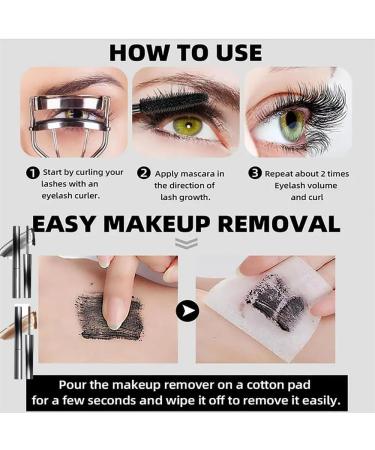 Olivia Blaire Iron Wand Mascara Vervaci Iron Rod Mascara Nour Iron Wand Mascara Waterproof Metal Rod Metal Wand Mascara Bristle Less Metal Mascara Curling Eyelash Metal Mascara (2*Brown) - Buy Online on SooperMarket.com