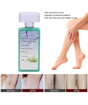 Buy Roll On Wax 150g - Mild Green Apple Hair Removal Wax for Legs & Body | Salon Quality Depilation Cartridges - Buy Online on SooperMarket.com