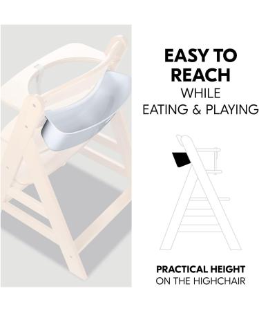 Hauck Alpha+ White Storage Box - Compact and Practical Organizer for Highchair - Buy Online on SooperMarket.com